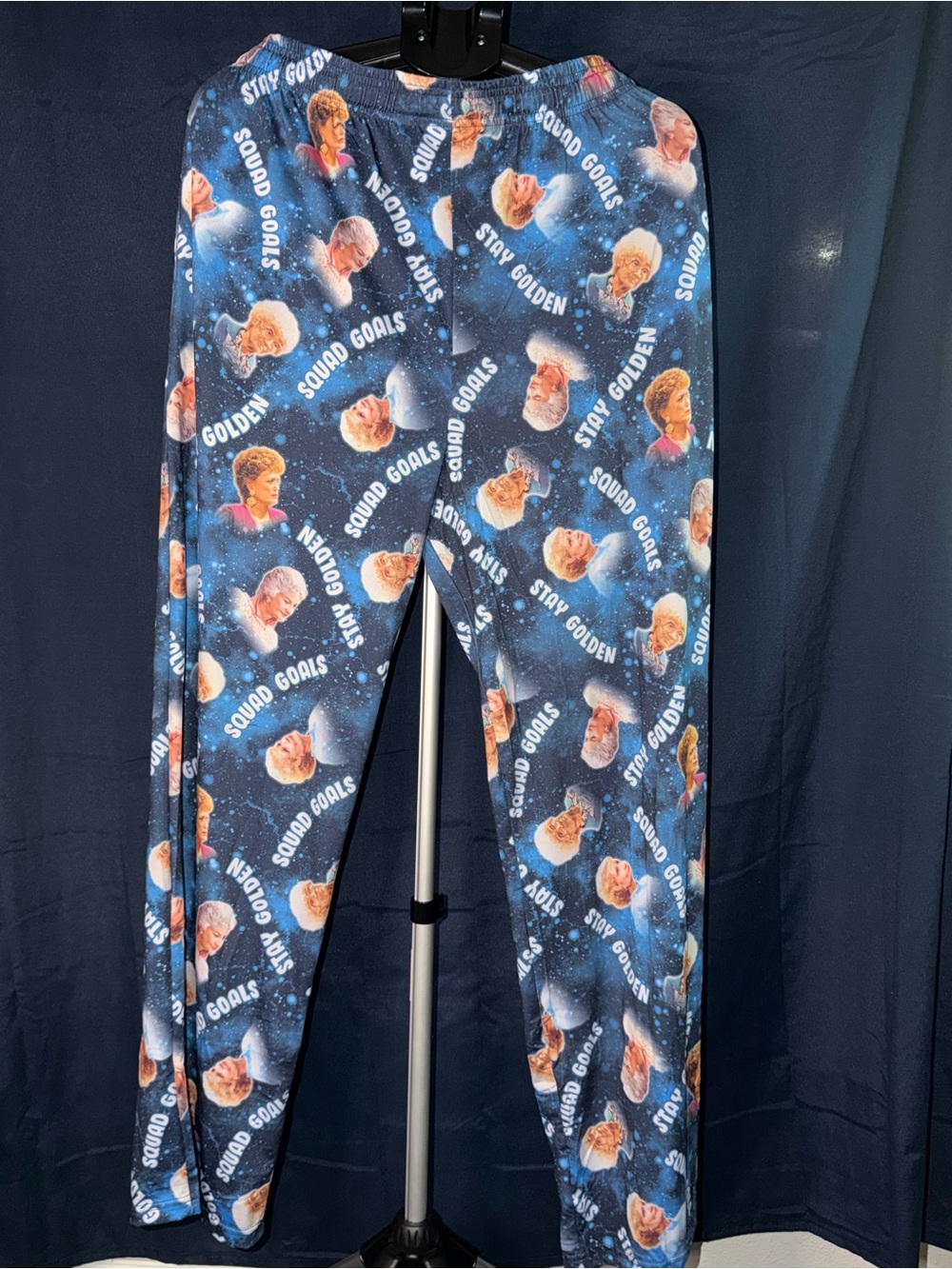 The Golden Girls “Squad Goals / Stay Golden” Sleep Lounge Pants – Size Large - Picture 3 of 5